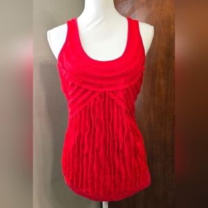 Cato Coral Red Racerback Tank